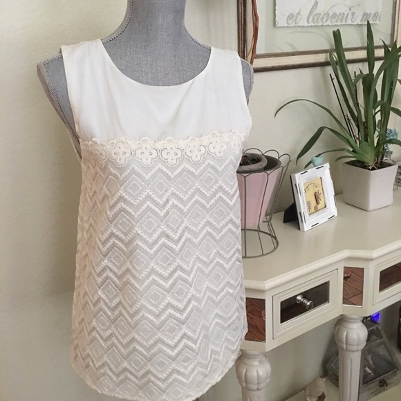 Francesca's Collections Tops - New - lace top